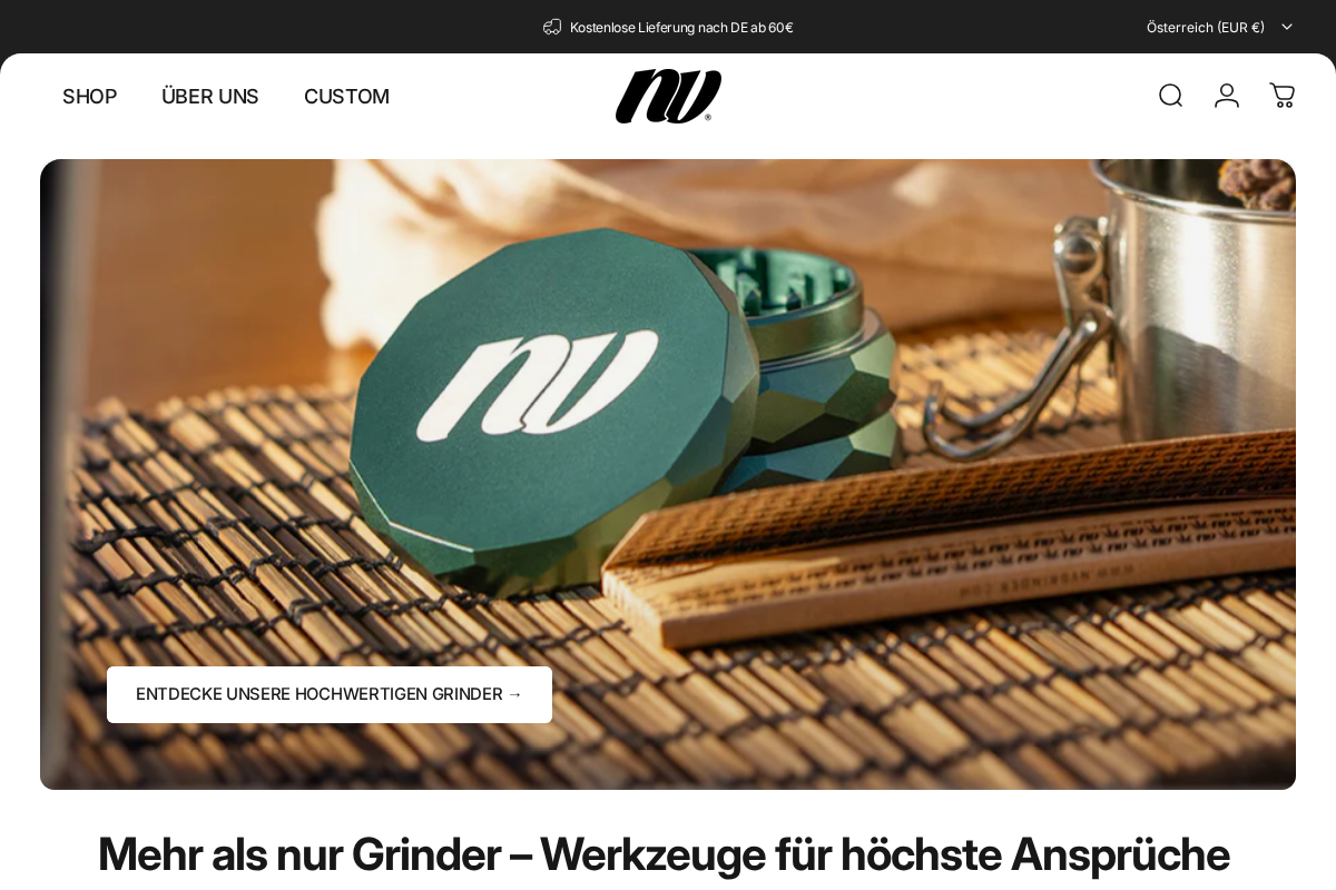 nvgrinder.com homepage screenshot