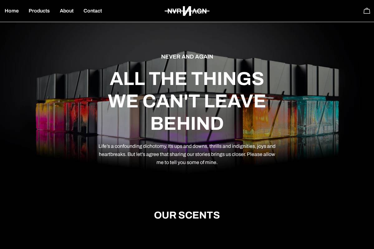 nvrnagn.com homepage screenshot