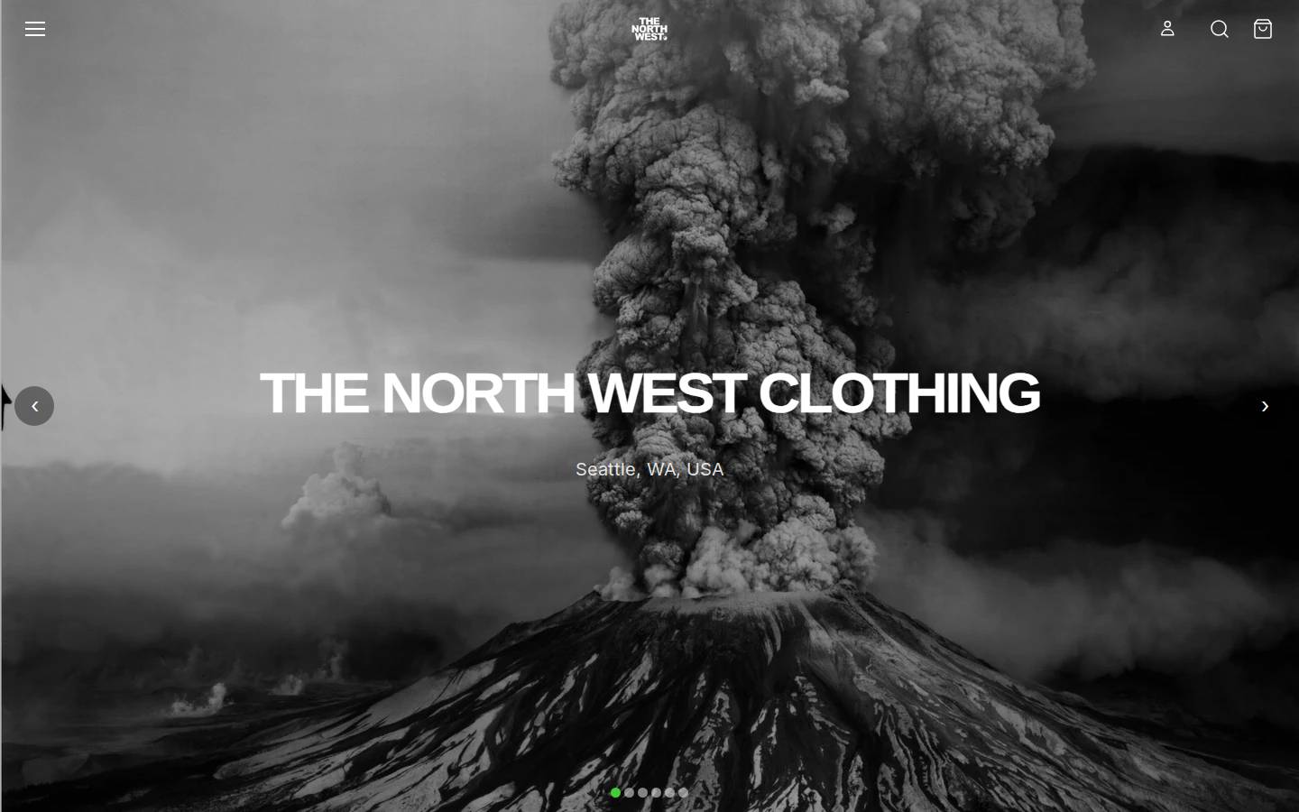 nwclothing.com homepage screenshot