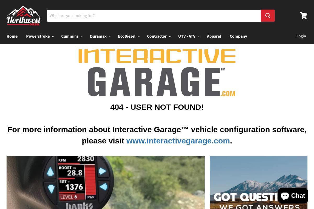 Northwest Diesel homepage screenshot