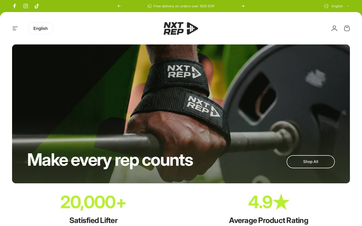 nxt-rep.com homepage screenshot
