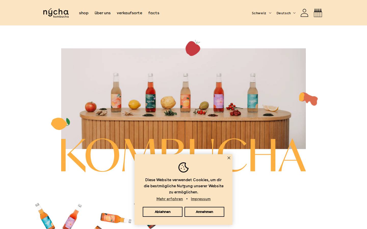 nycha.ch homepage screenshot