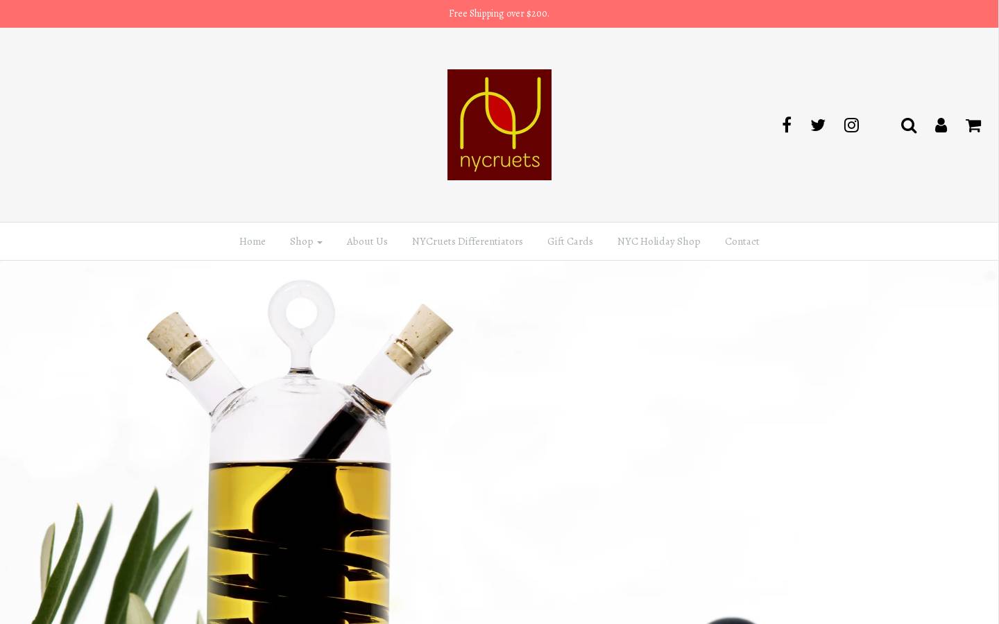 nycruets.com homepage screenshot