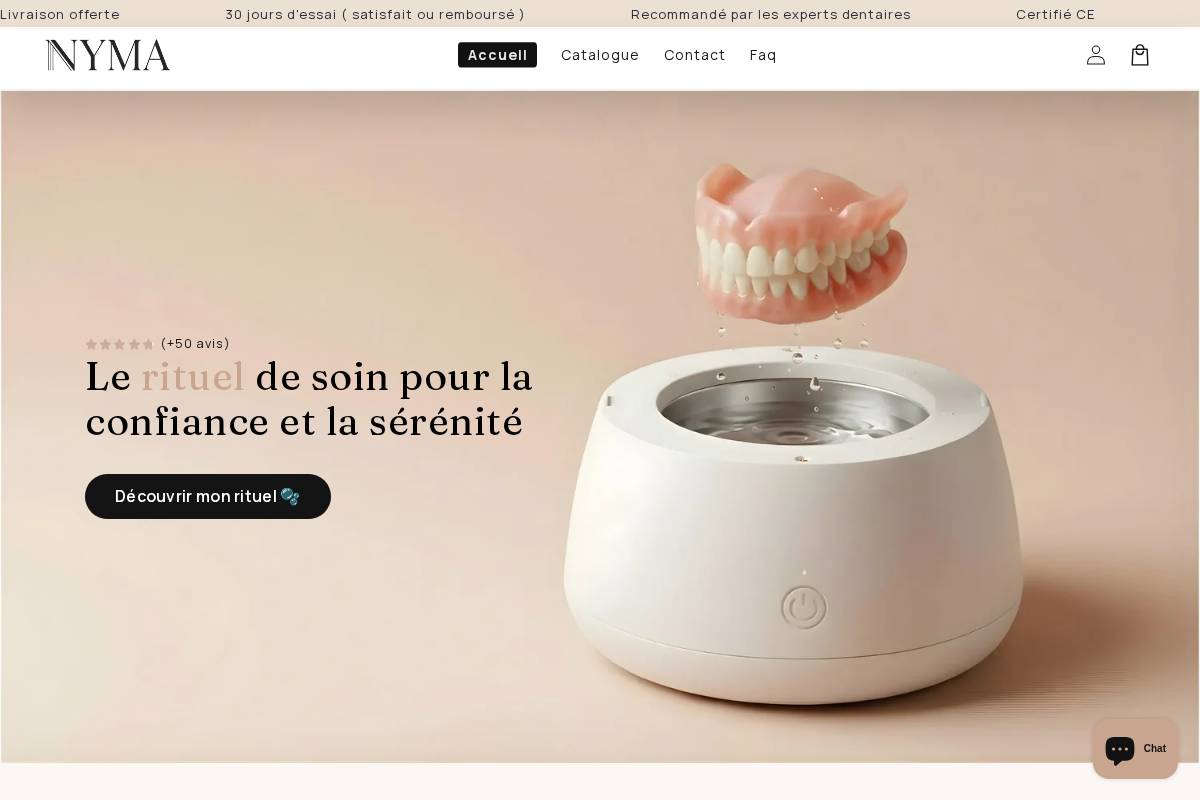 nymacare.com homepage screenshot