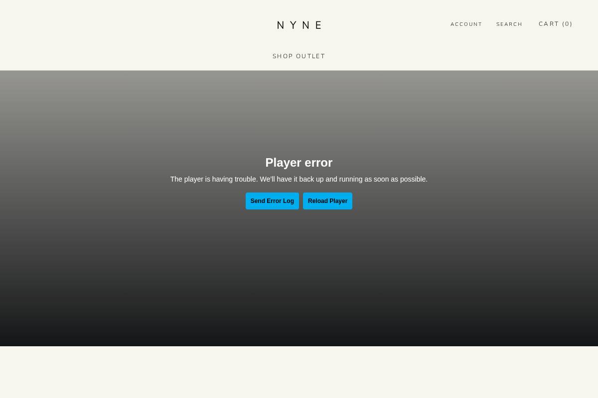 nyne.co.nz homepage screenshot