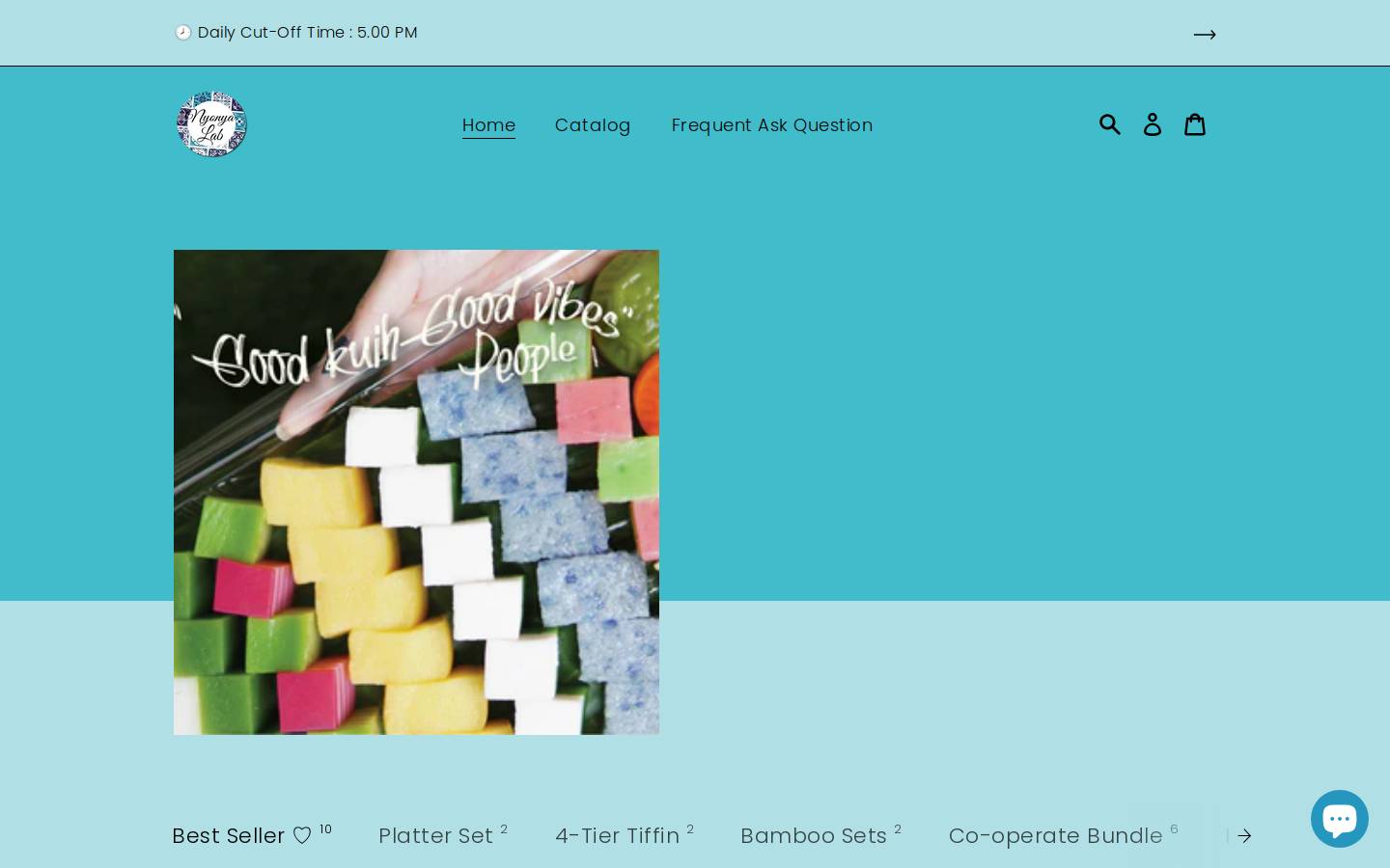 nyonyalab.com homepage screenshot