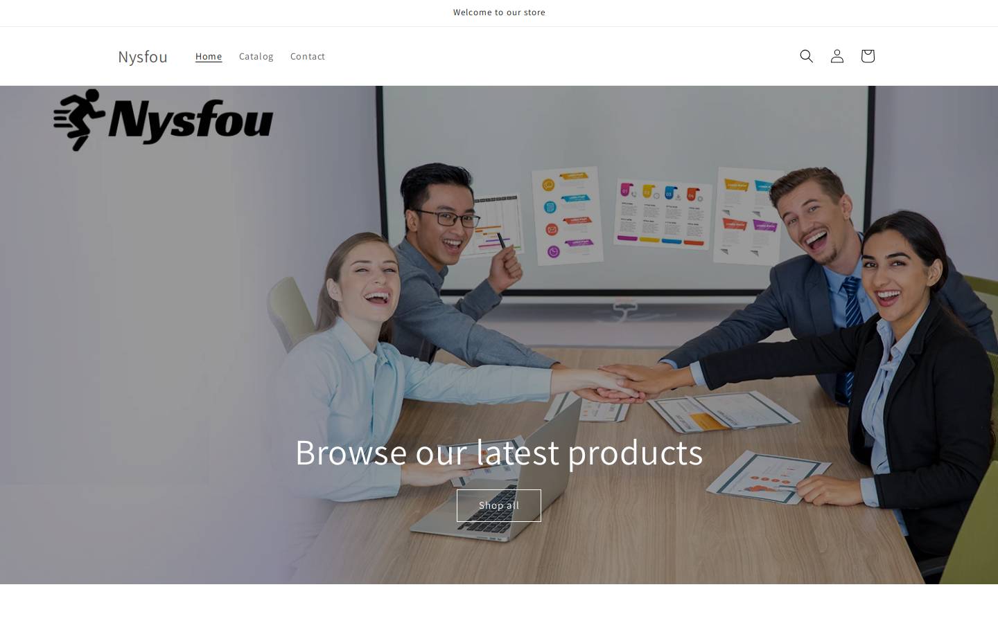 nysfou.com homepage screenshot
