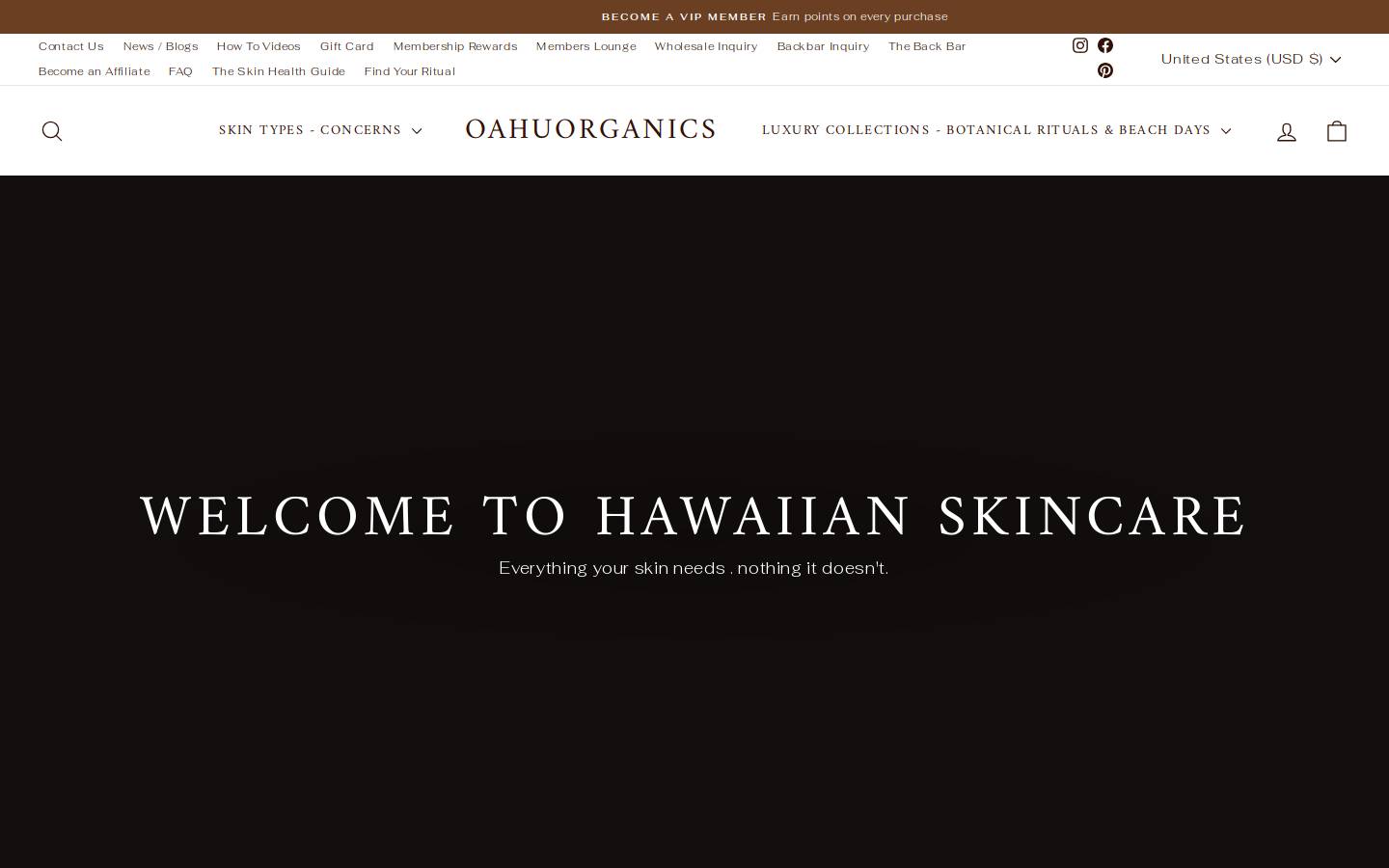 oahuorganicsinc.com homepage screenshot