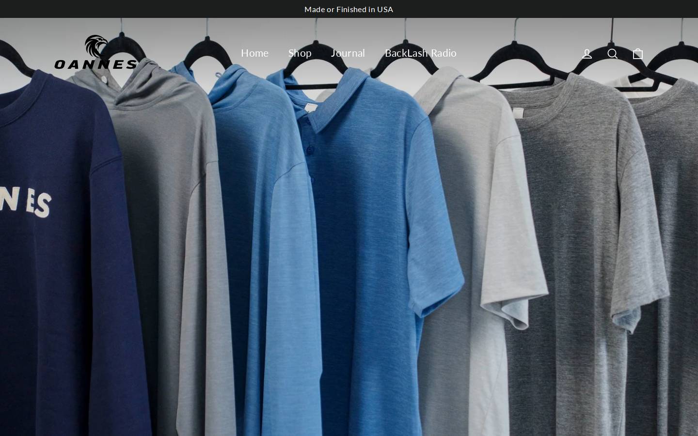 oannes.com homepage screenshot