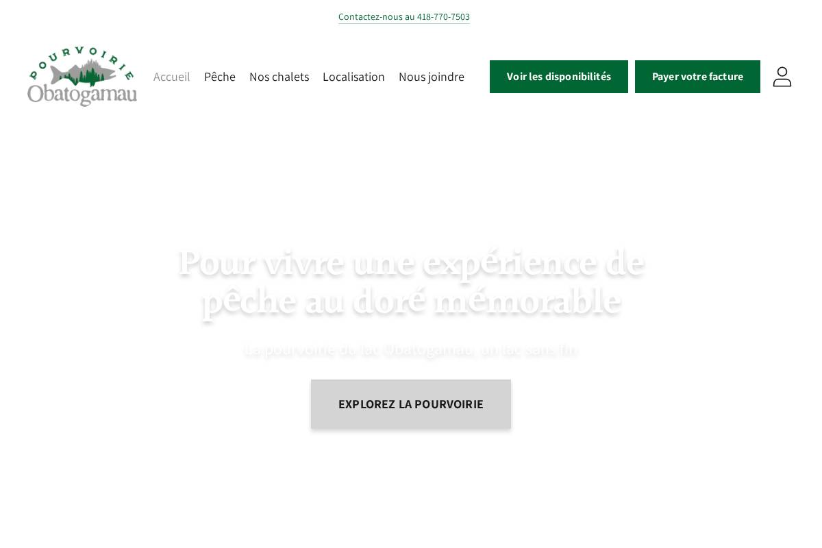 obatogamau.com homepage screenshot