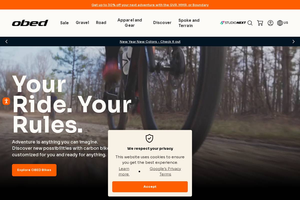 obedbikes.com homepage screenshot