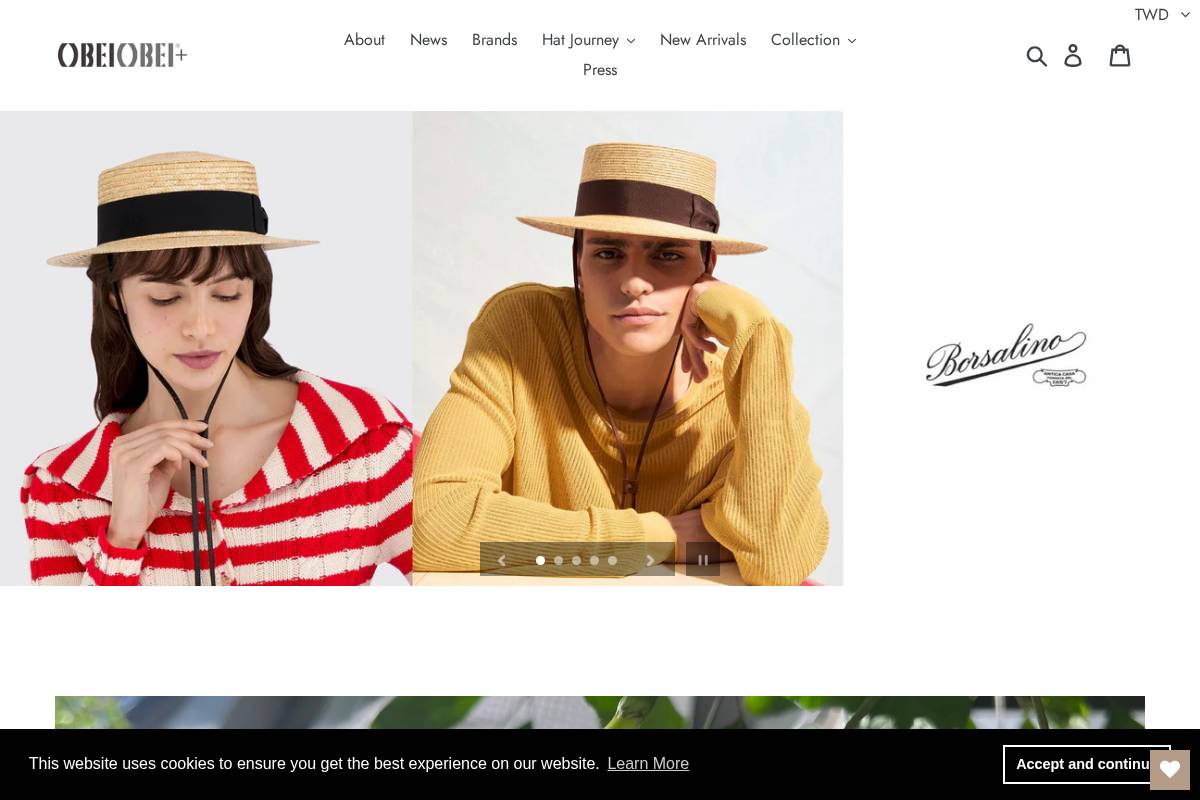 obeiobei.com.tw homepage screenshot