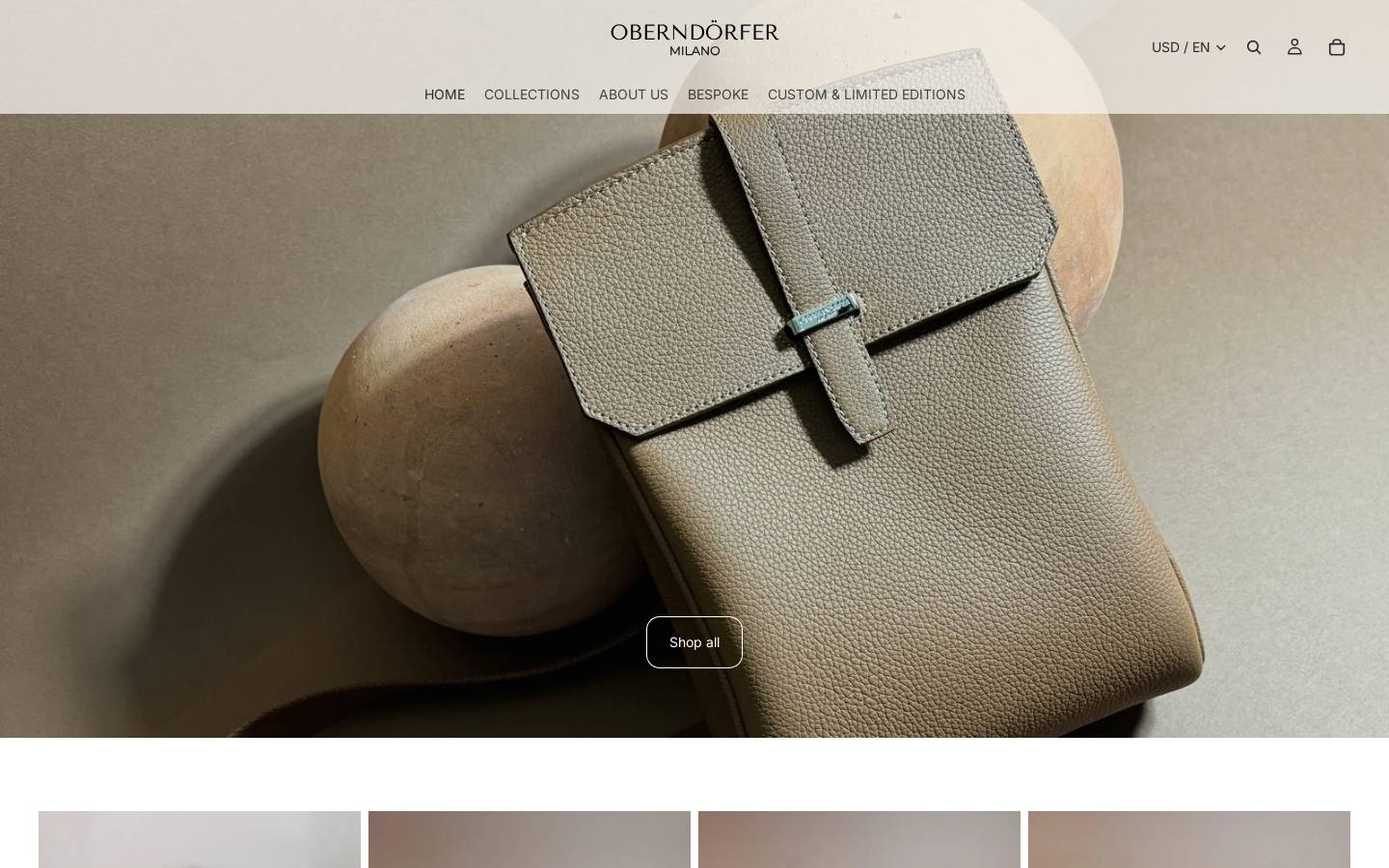oberndoerferco.com homepage screenshot