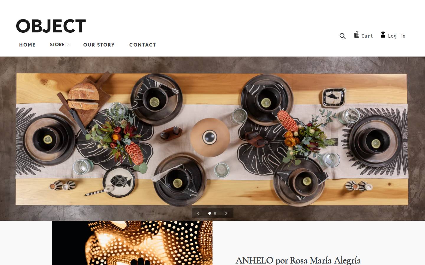 objectmexico.com homepage screenshot
