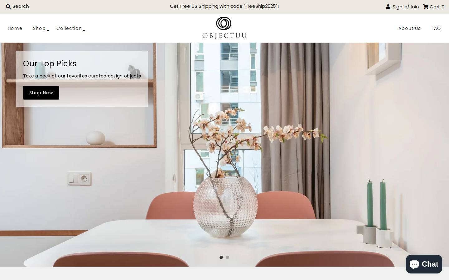 objectuu.com homepage screenshot