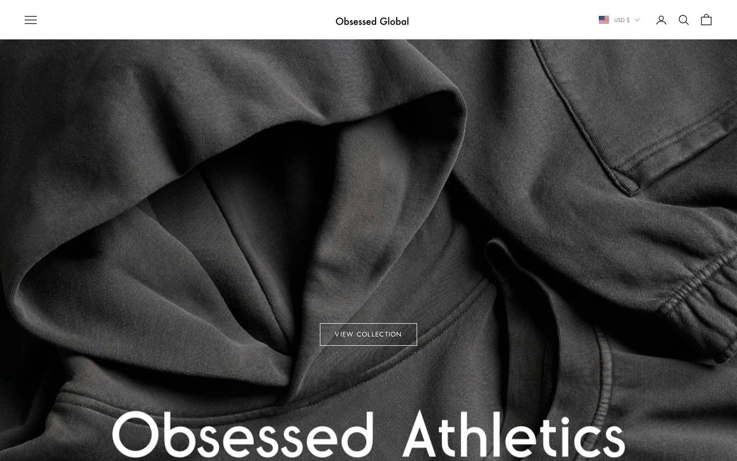 obsessedglobal.com homepage screenshot