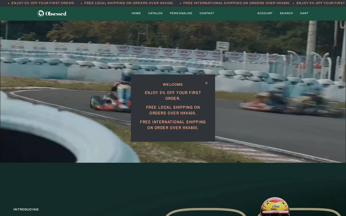 obsessedoriginal.com homepage screenshot