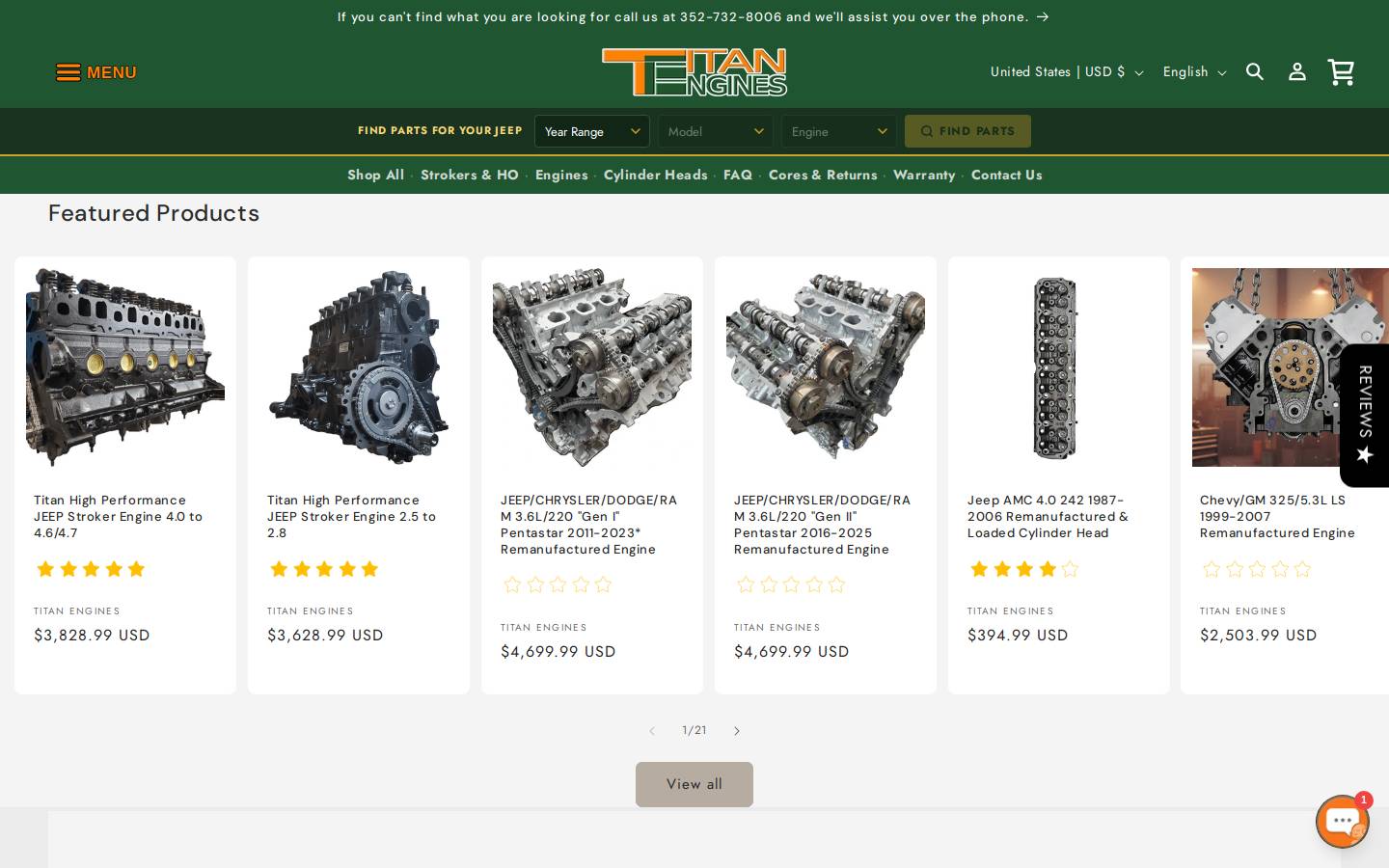 ocalamachineshop.com homepage screenshot