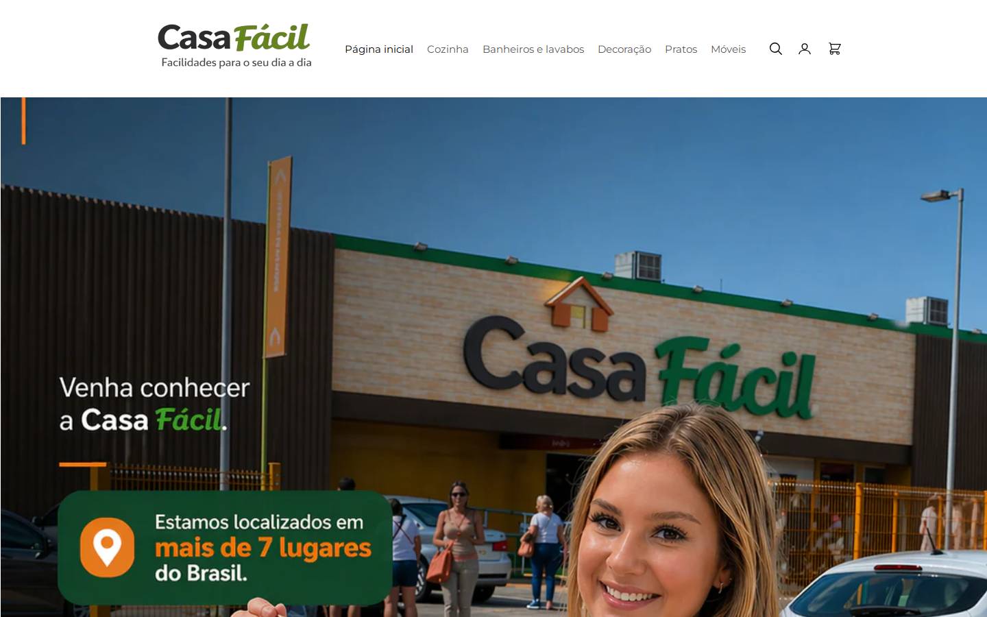 ocasafacil.com homepage screenshot