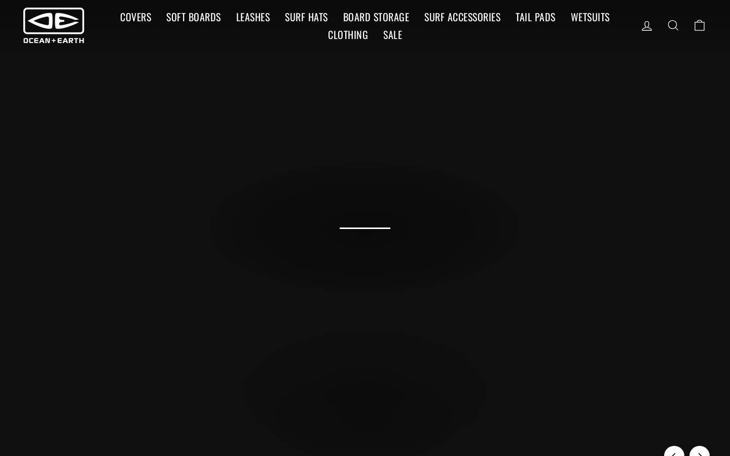 Oceanandearth homepage screenshot