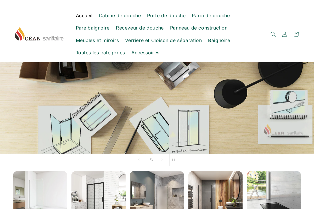 Oceansanitaire homepage screenshot