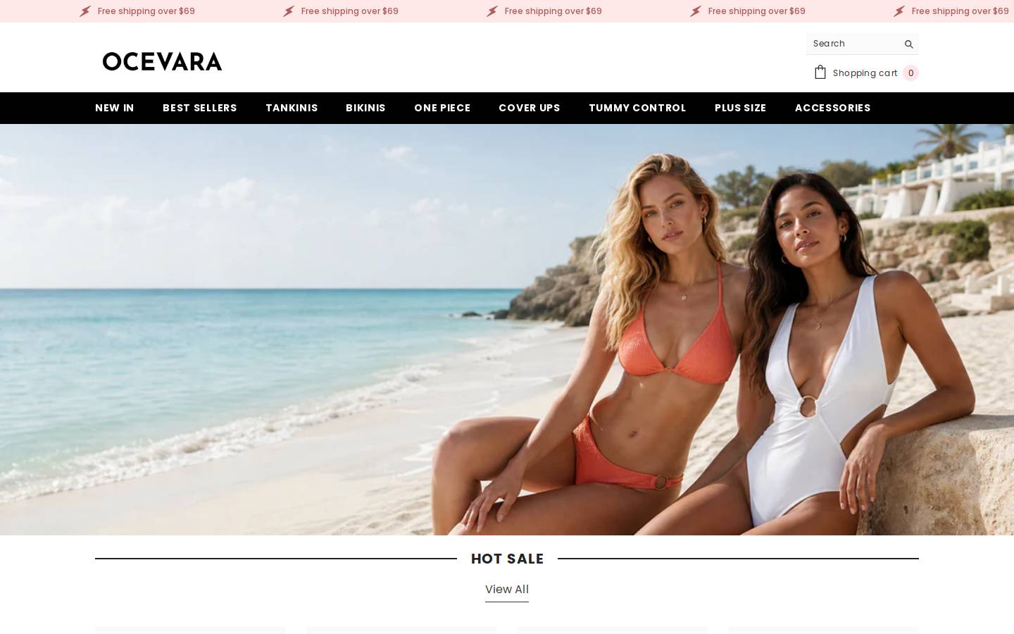 ocevara.com homepage screenshot