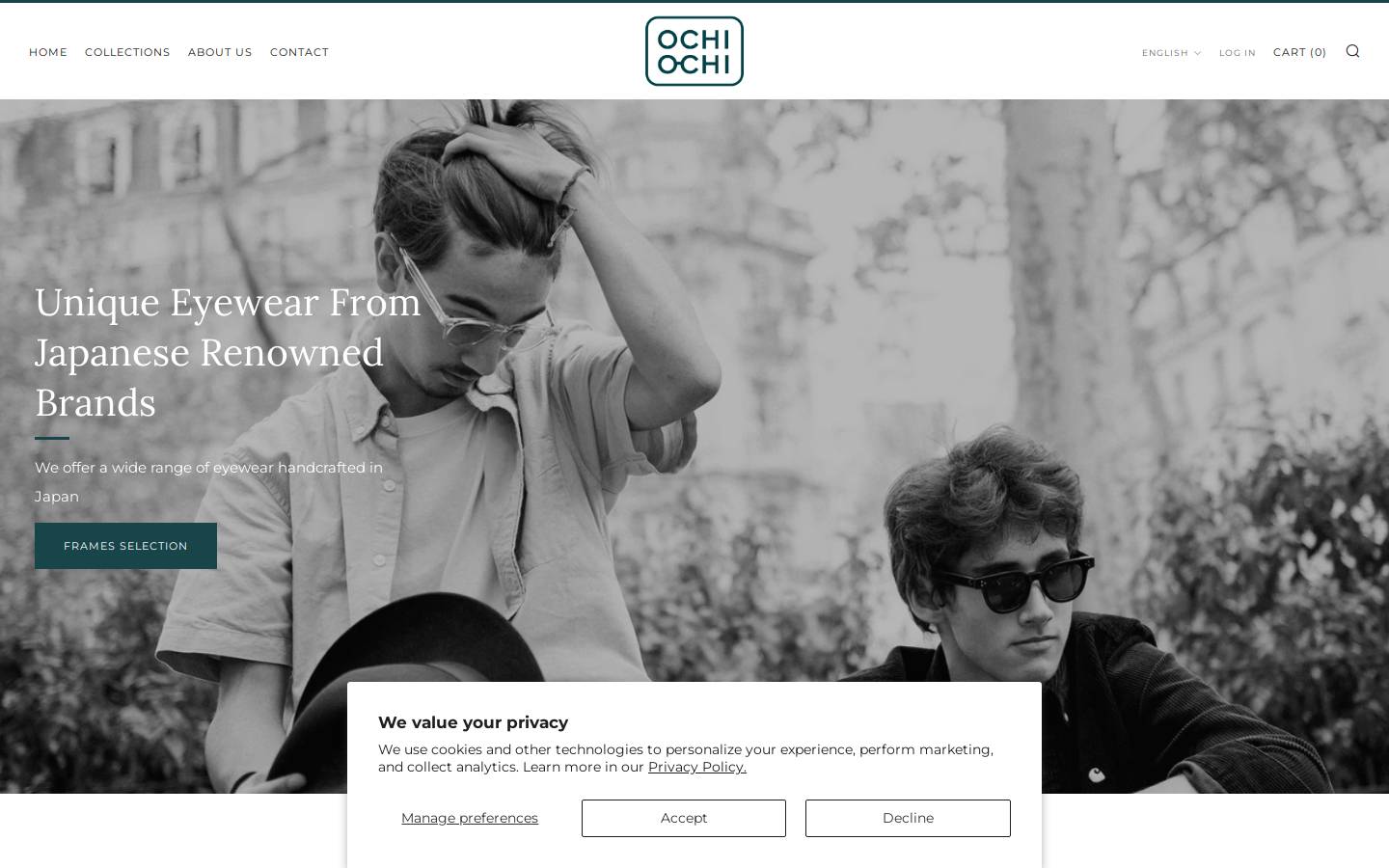 ochi-ochi.com homepage screenshot