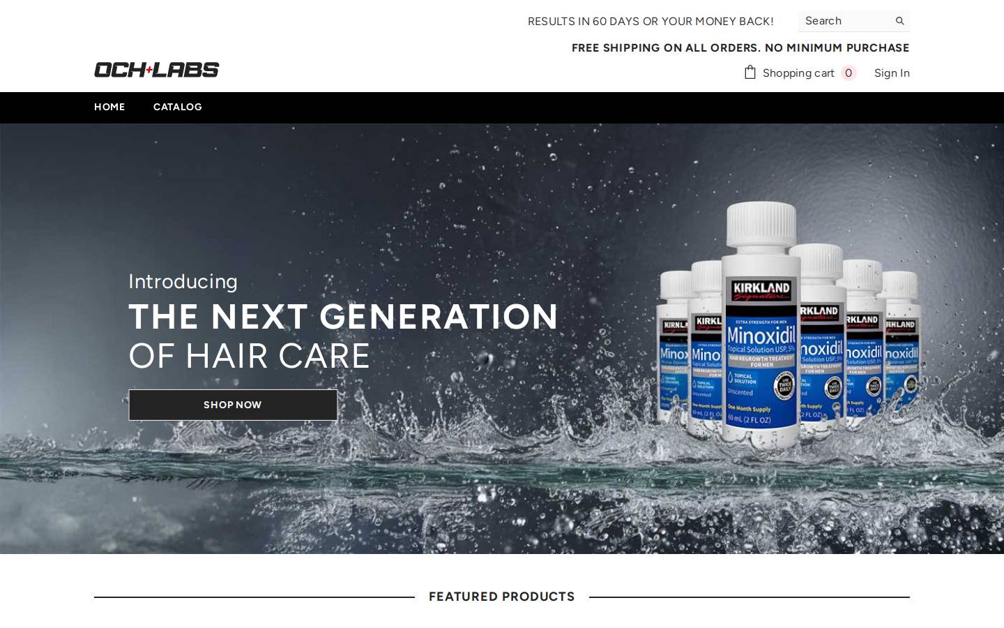 ochlabs.com homepage screenshot