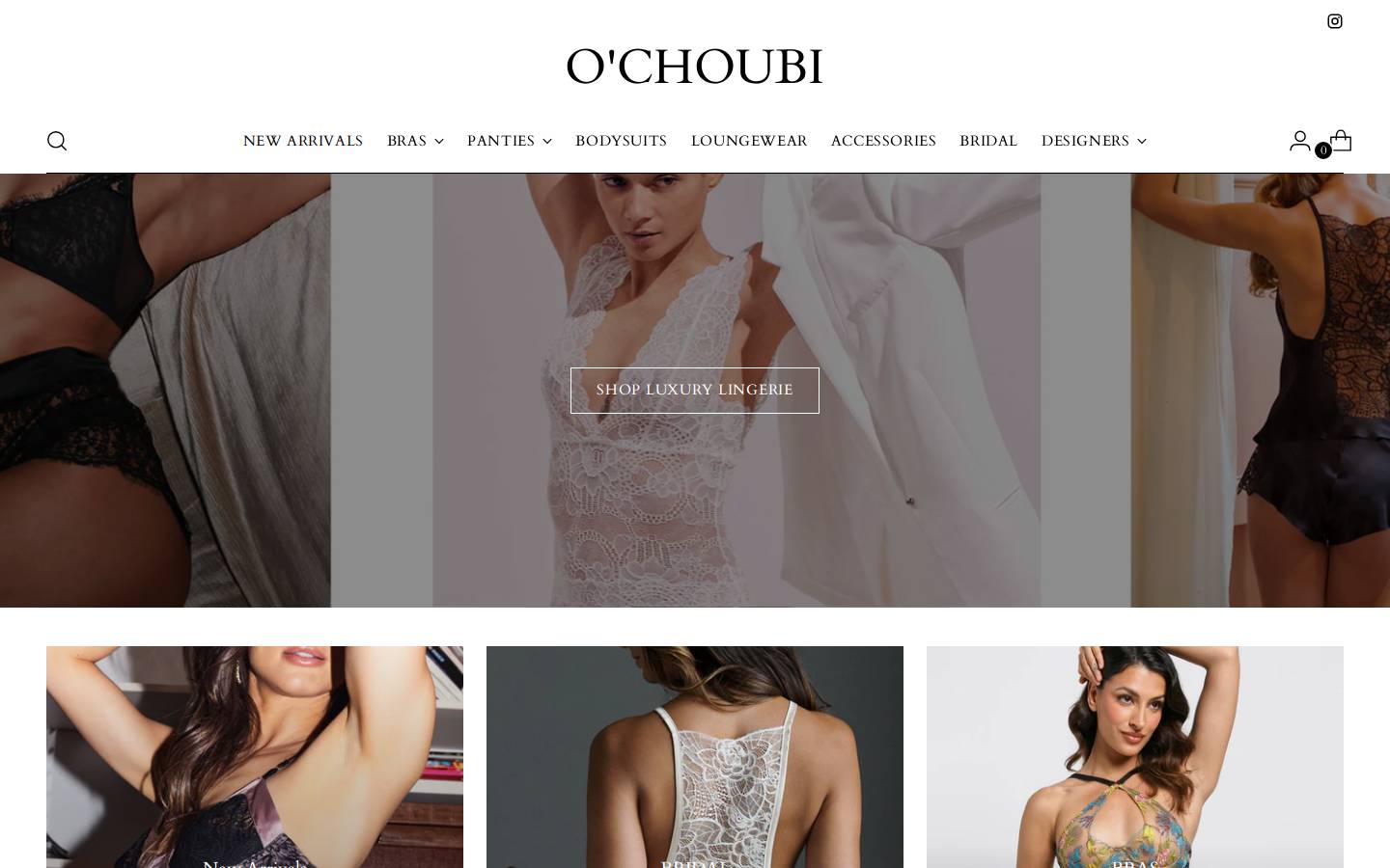 ochoubi.com homepage screenshot