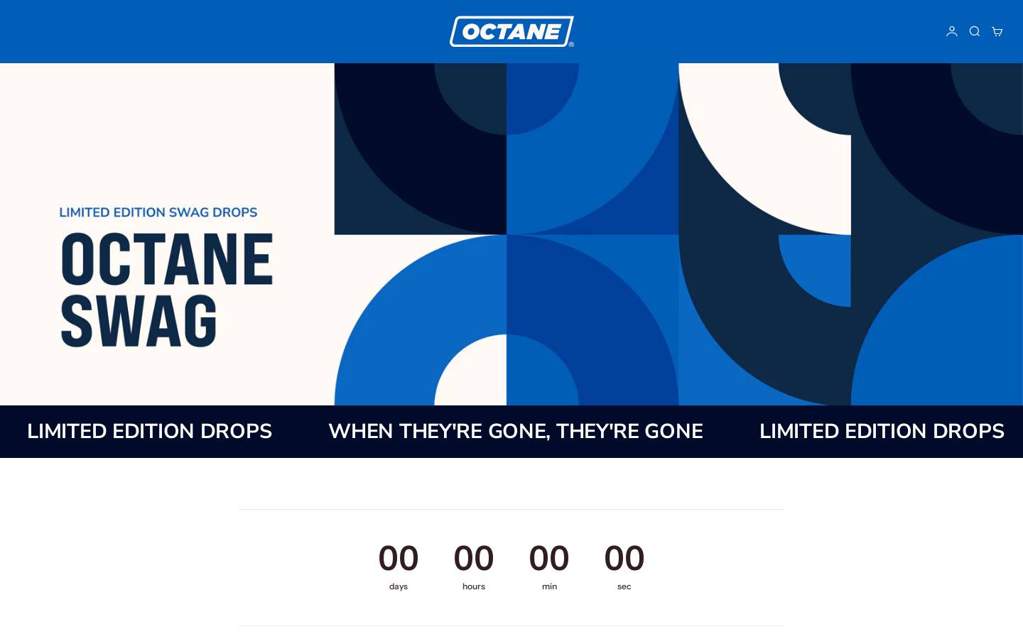 octaneswag.com homepage screenshot