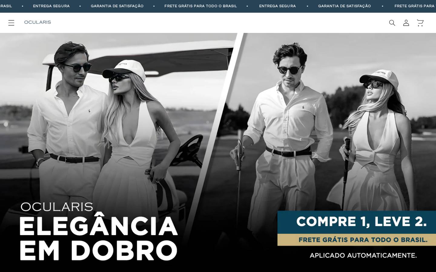 ocularis.com.br homepage screenshot