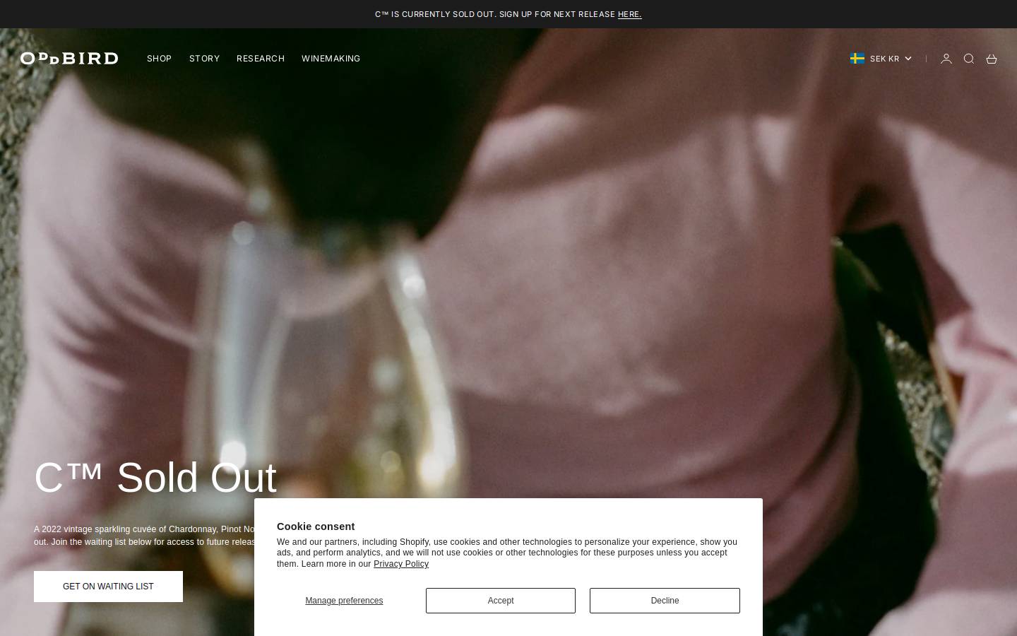 oddbird.com homepage screenshot