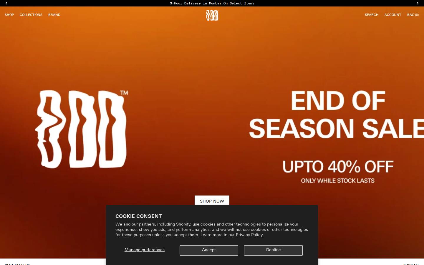 oddnoteven.com homepage screenshot