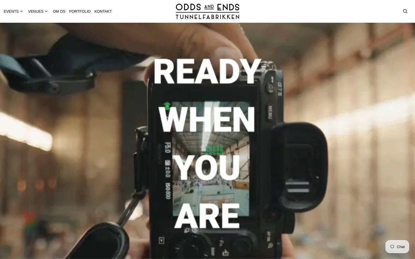 oddsandends.dk homepage screenshot