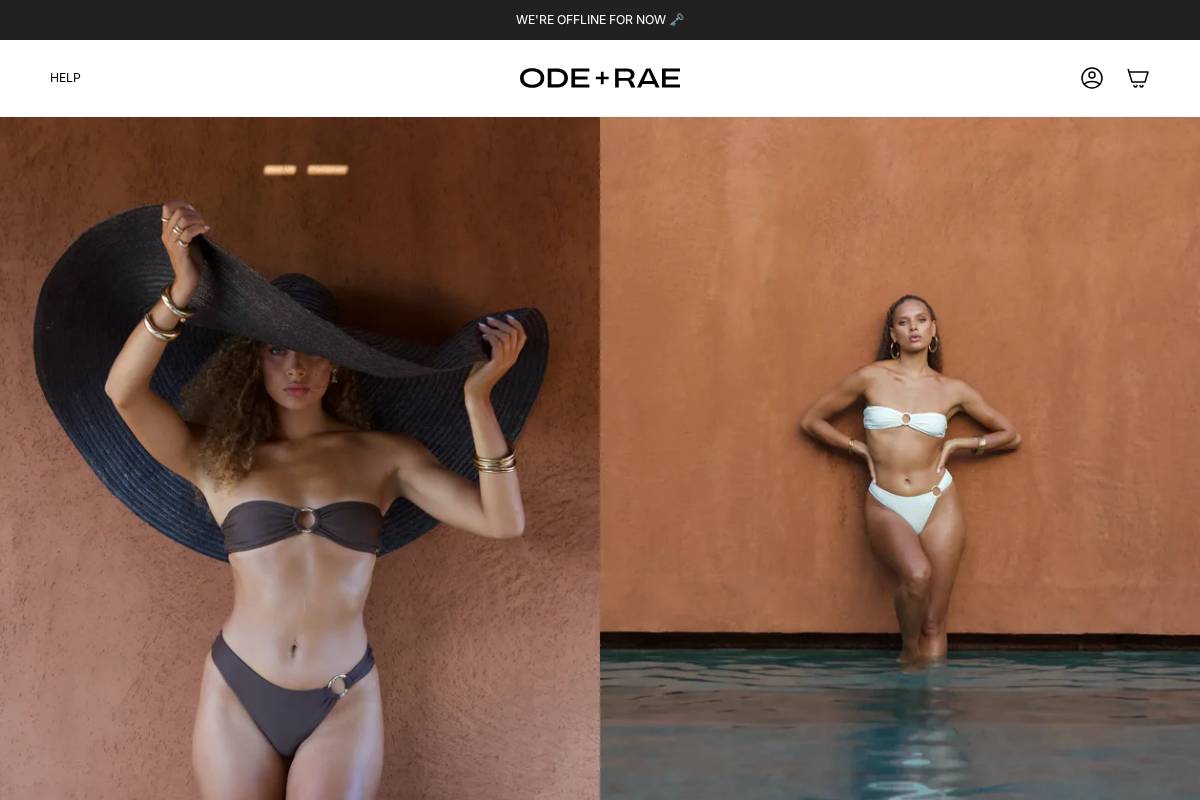 odeandrae.com homepage screenshot