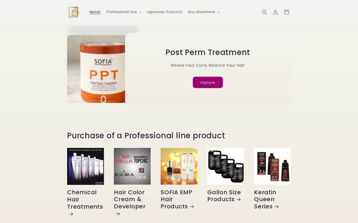 odeprofessional.com homepage screenshot