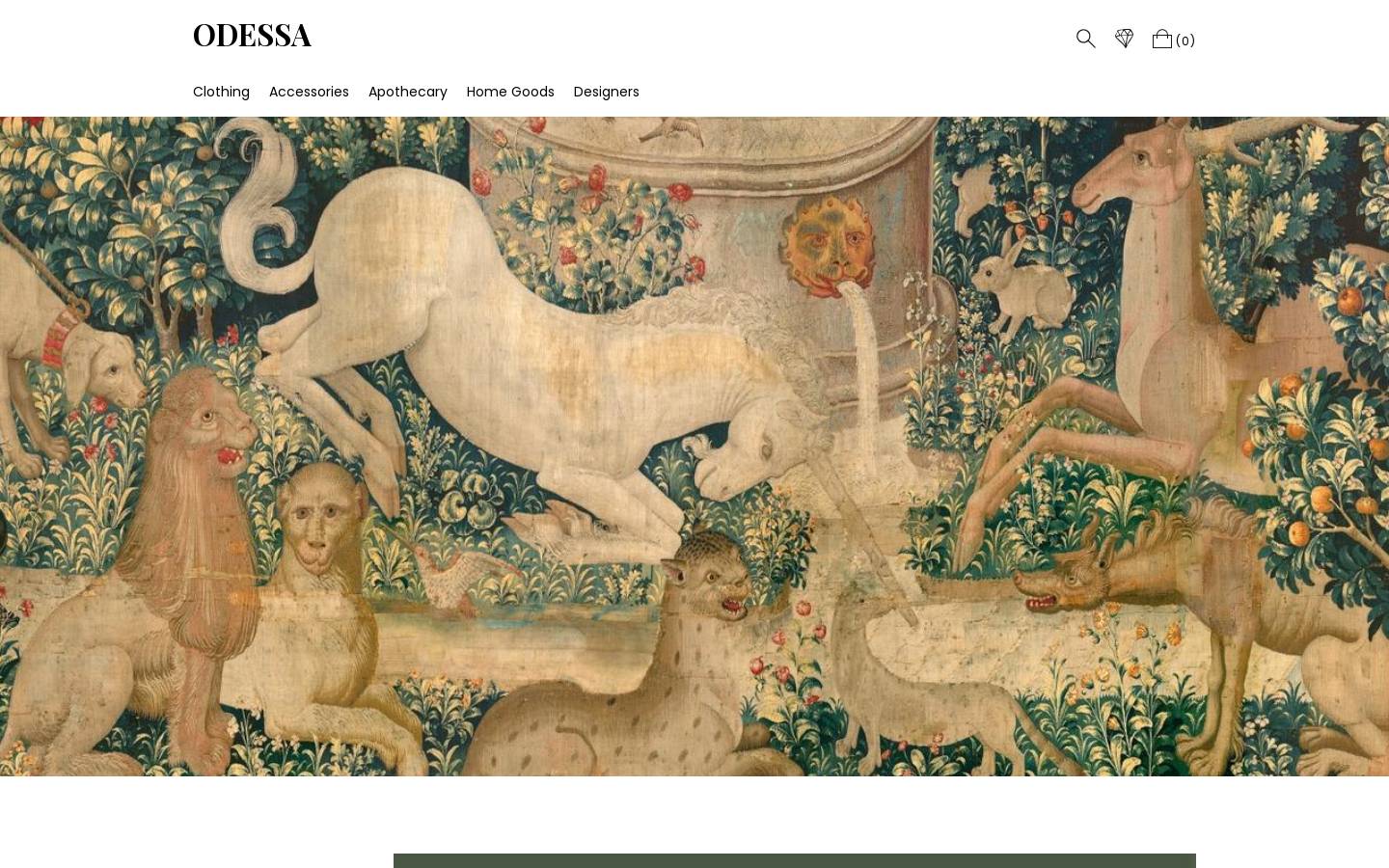odessaboutique.us homepage screenshot