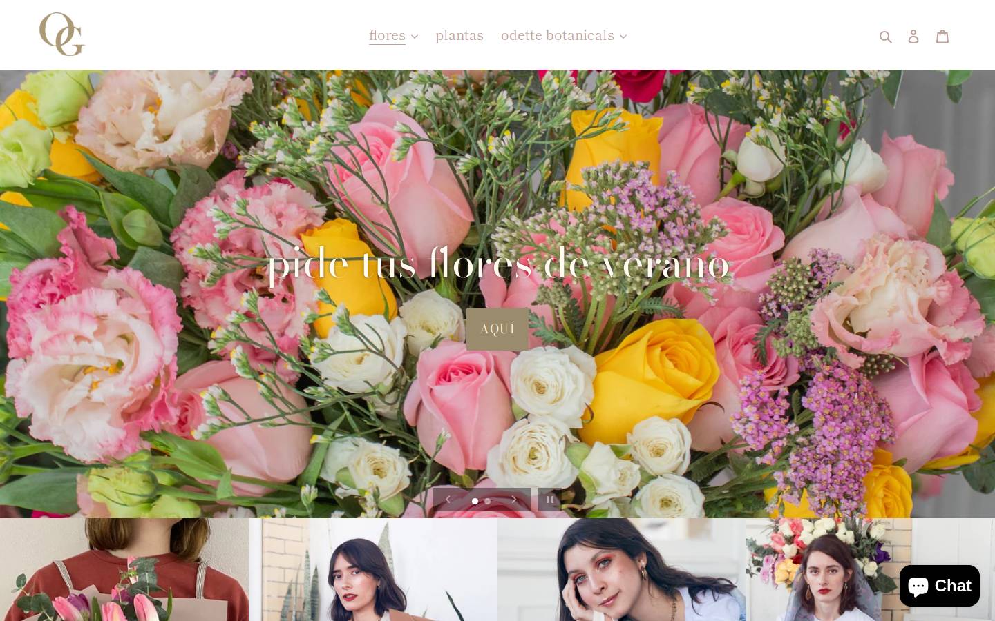 odettegaleria.com homepage screenshot