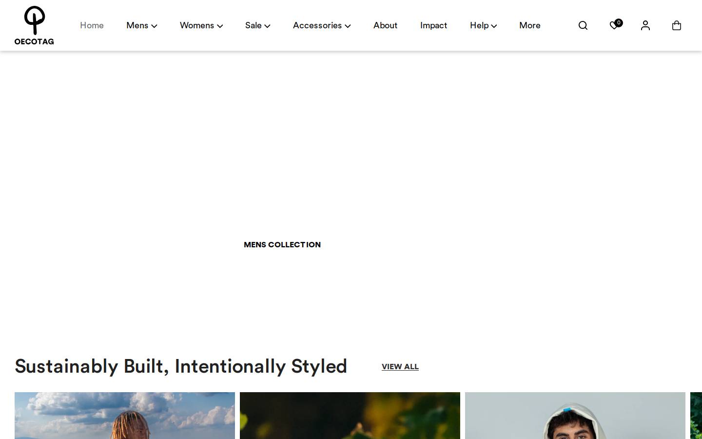 oeco.club homepage screenshot