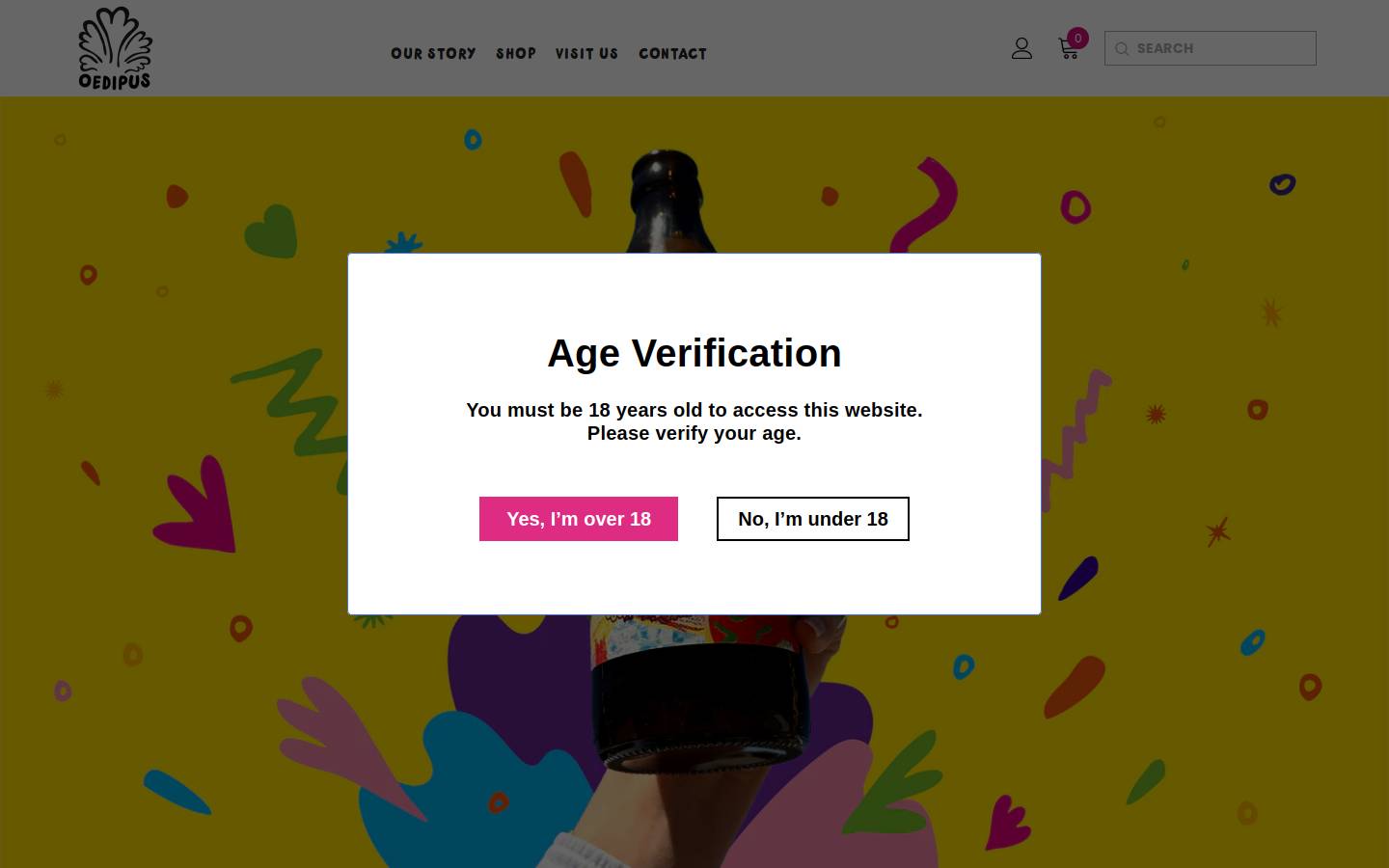 oedipus.com homepage screenshot