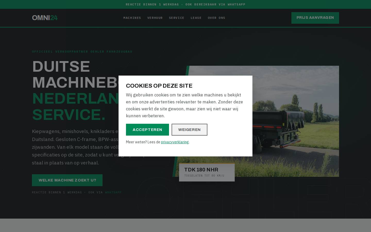 oehler.nl homepage screenshot