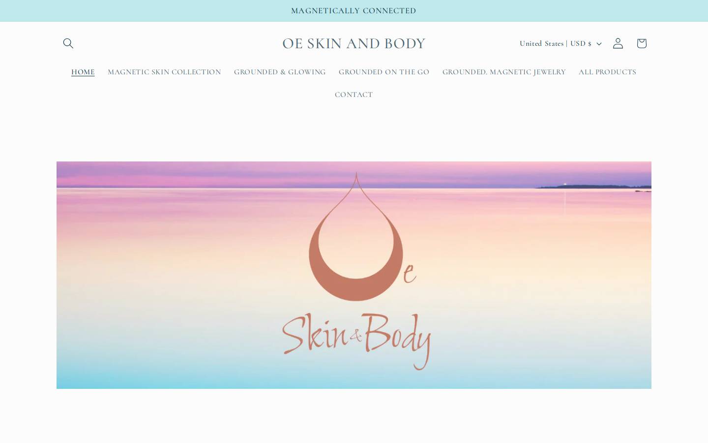 oeskinandbody.com homepage screenshot