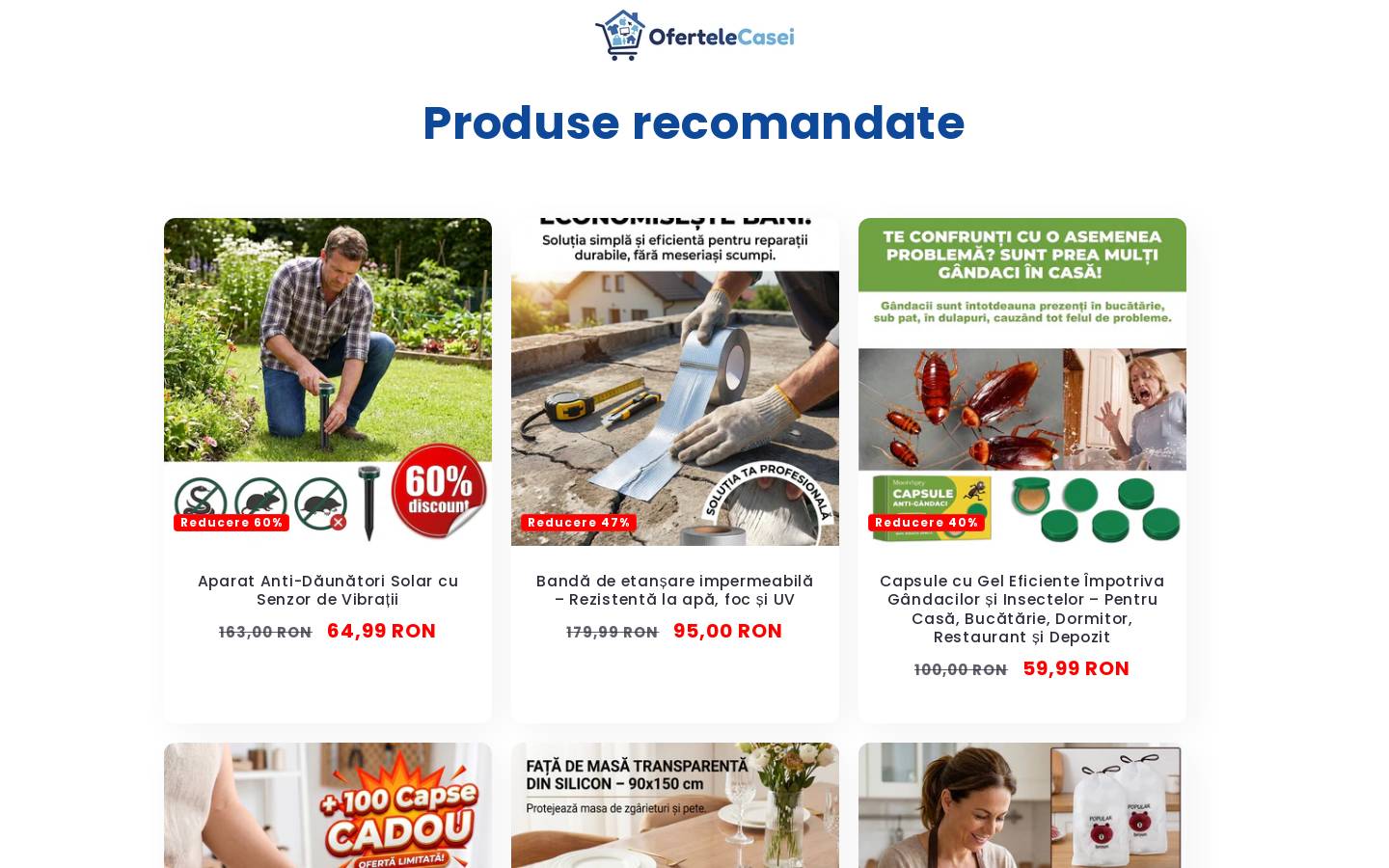 ofertelecasei.ro homepage screenshot