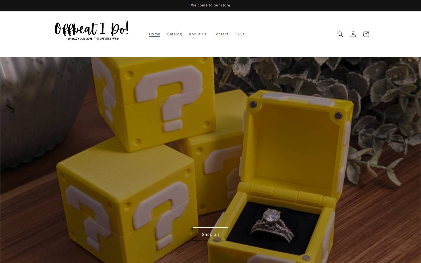 offbeatido.com homepage screenshot
