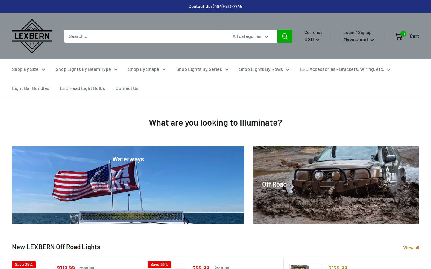 offbrandproducts.com homepage screenshot