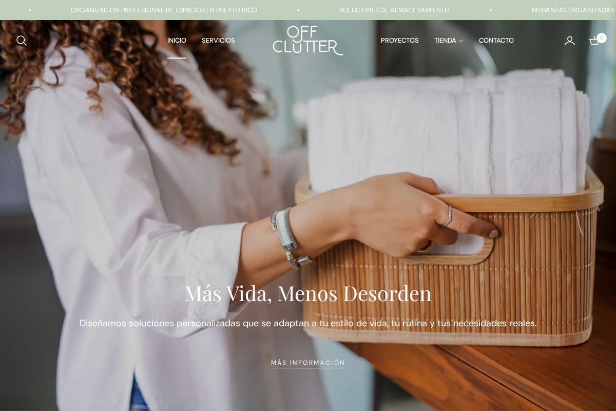 offclutter.com homepage screenshot