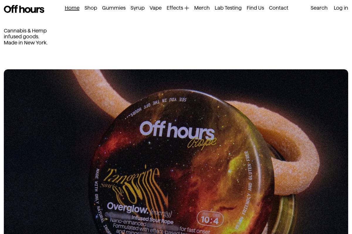 offhoursbrand.com homepage screenshot