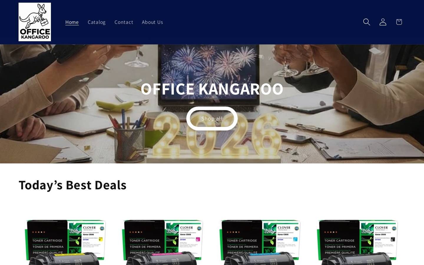 officekangaroo.com homepage screenshot