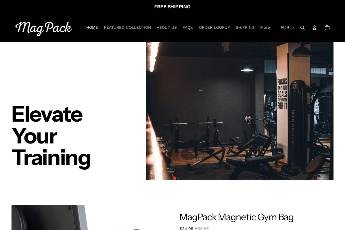 officialmagpack.com homepage screenshot