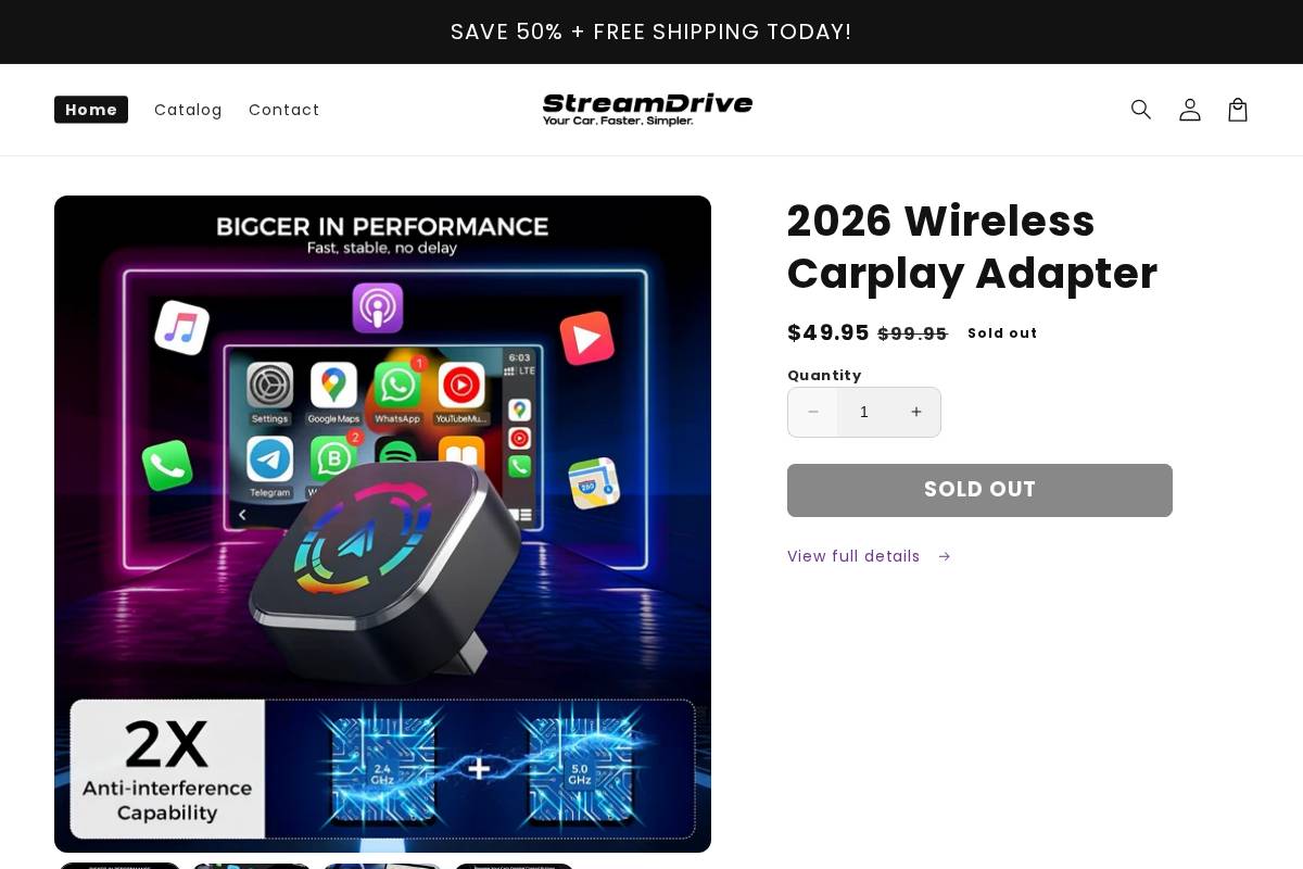 officialstreamdrive.com homepage screenshot